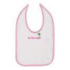 Infant Contrast Trim Premium Jersey Bib Thumbnail